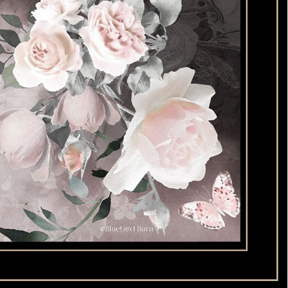 Noir Roses IV 3 White Framed Print Wall Art HomeRoots