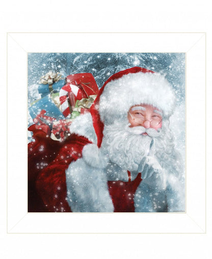 Santas Presents 2 White Framed Print Wall Art HomeRoots