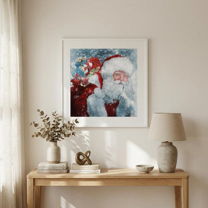 Santas Presents 2 White Framed Print Wall Art HomeRoots