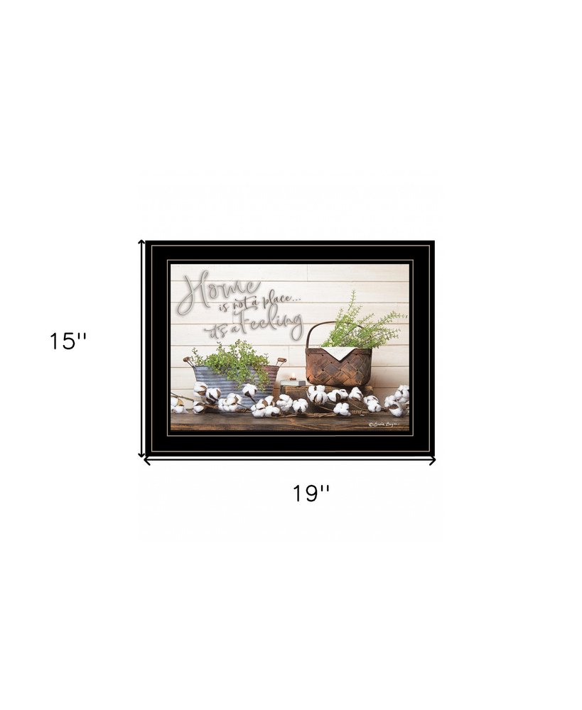 Home is not a Place 2 White Framed Print Wall Art — view 12