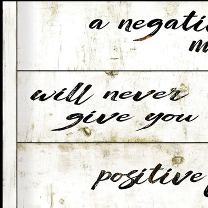 Positive Life 3 Black Framed Print Wall Art HomeRoots
