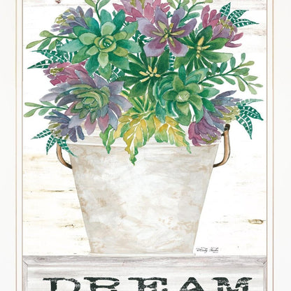 Dream Succulents 2 White Framed Print Wall Art HomeRoots
