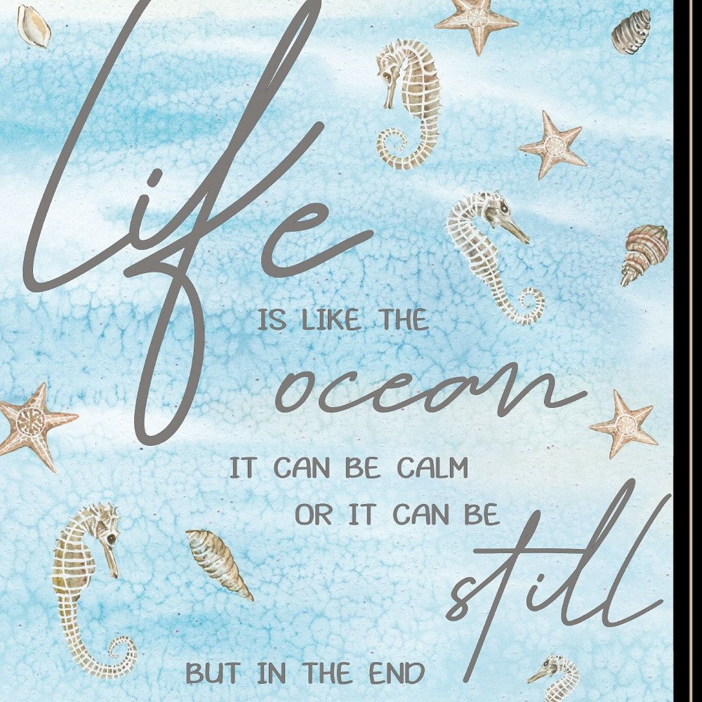 Life is Like 2 White Framed Print Wall Art HomeRoots