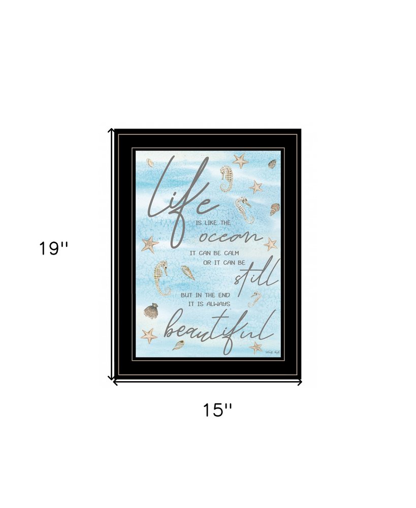 Life is Like 2 White Framed Print Wall Art HomeRoots