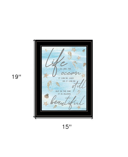 Life is Like 2 White Framed Print Wall Art HomeRoots