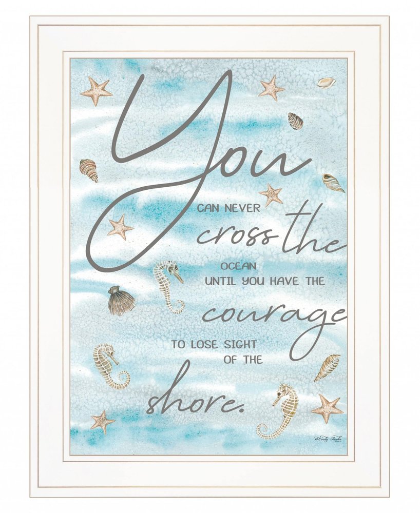 You Can Never 2 White Framed Print Wall Art HomeRoots