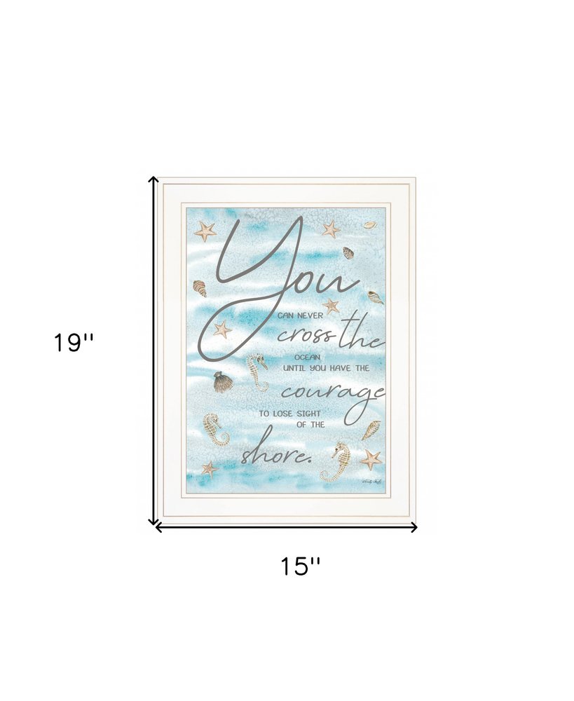 You Can Never 2 White Framed Print Wall Art — view 4
