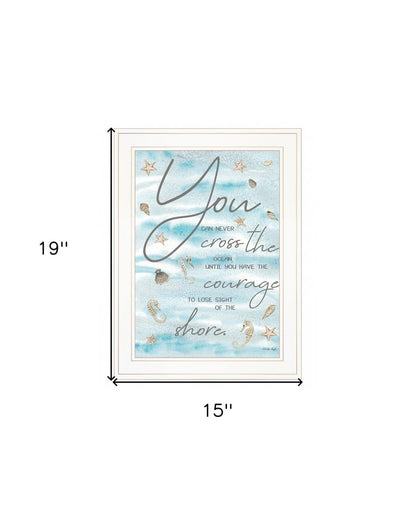 You Can Never 2 White Framed Print Wall Art HomeRoots