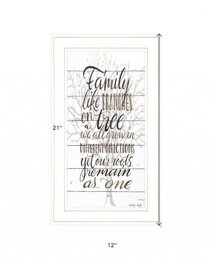 Family 4 White Framed Print Wall Art HomeRoots