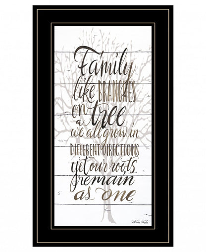 Family 5 Black Framed Print Wall Art HomeRoots