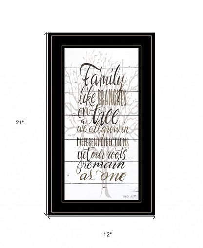 Family 5 Black Framed Print Wall Art HomeRoots