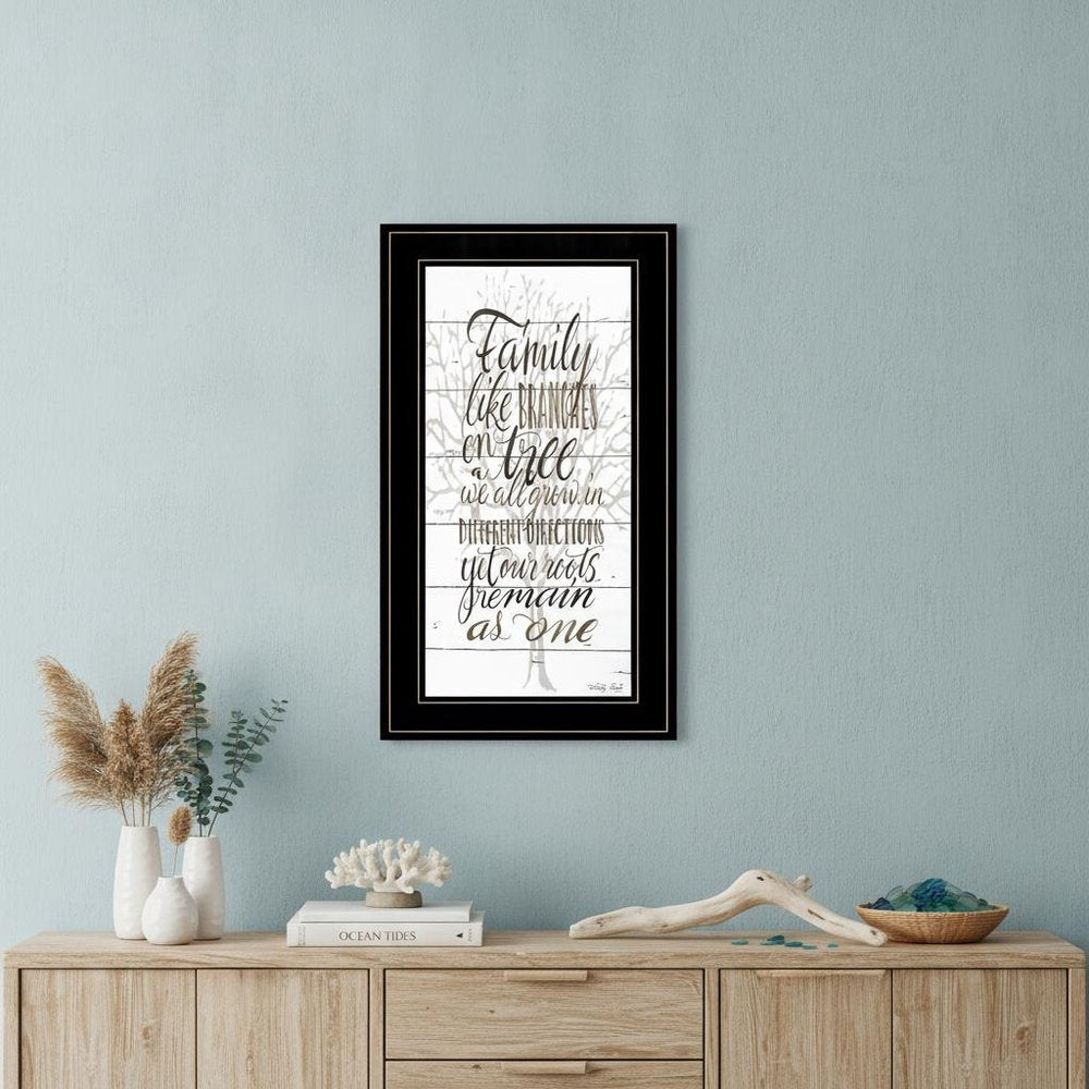 Family 5 Black Framed Print Wall Art HomeRoots