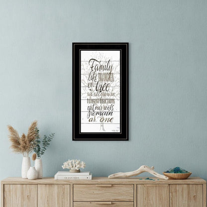Family 5 Black Framed Print Wall Art HomeRoots