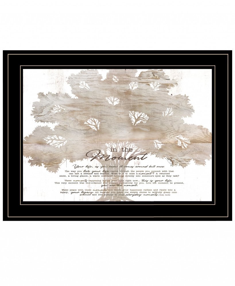 In the Moment 3 Black Framed Print Wall Art — view 1