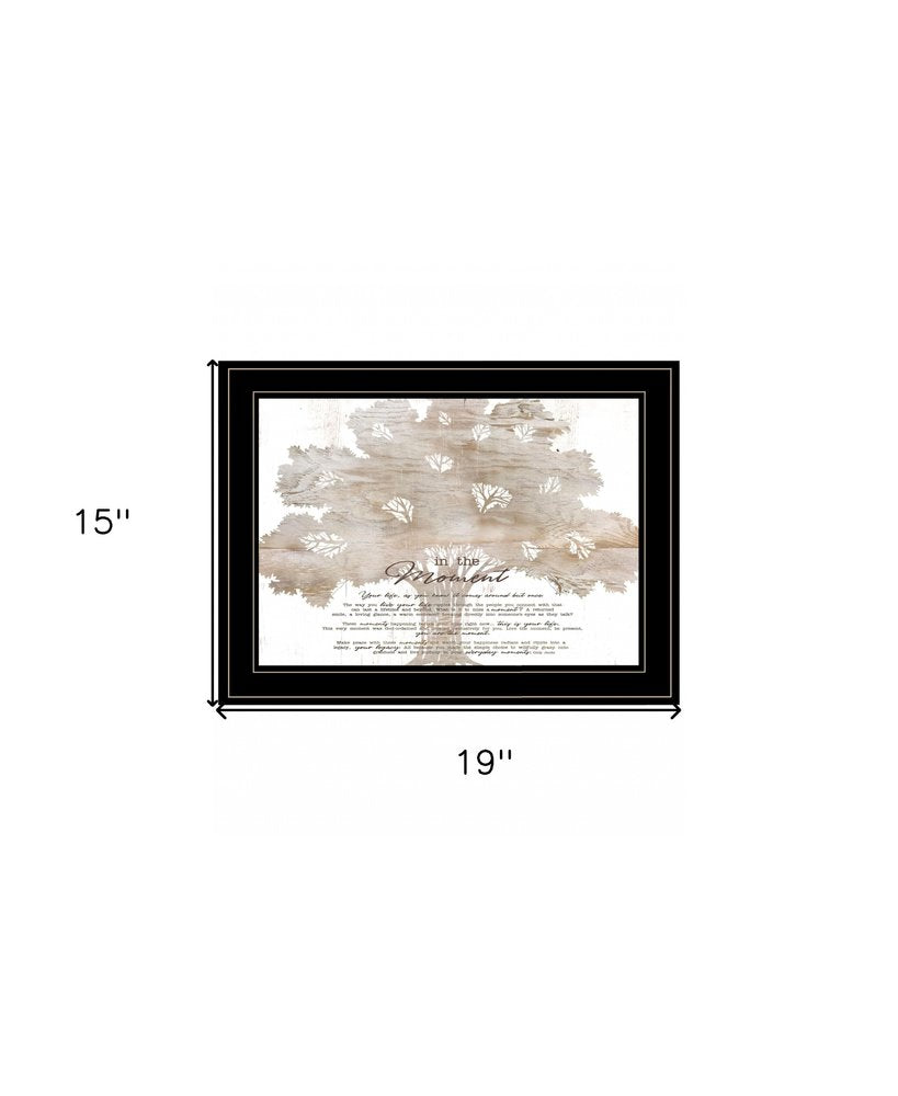 In the Moment 3 Black Framed Print Wall Art HomeRoots