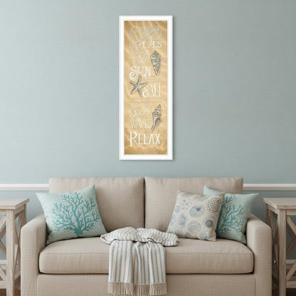 Close Your Eyes 2 White Framed Print Wall Art HomeRoots