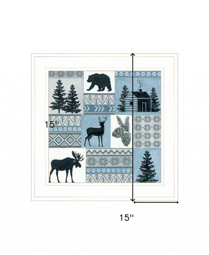 Cabin in the Woods 2 White Framed Print Wall Art HomeRoots