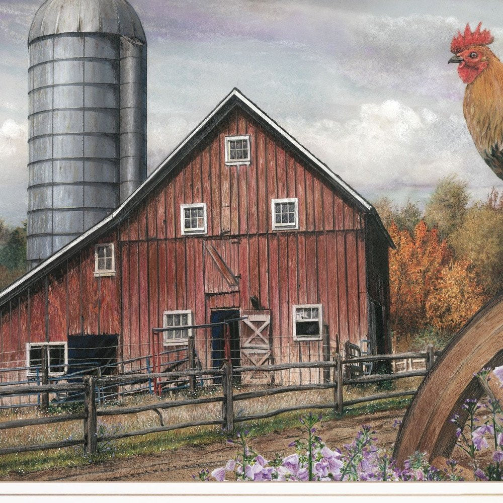 Good Morning Vermont 2 White Framed Print Wall Art HomeRoots