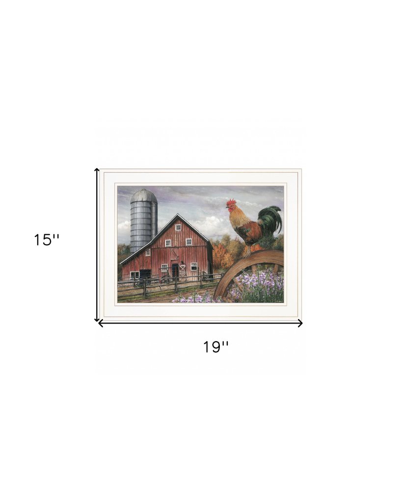 Good Morning Vermont 2 White Framed Print Wall Art HomeRoots