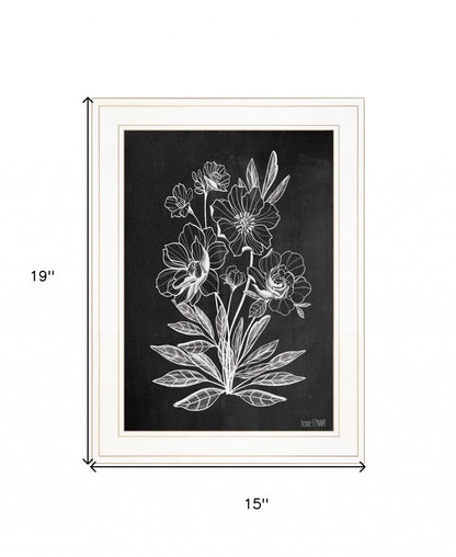 Vintage Chalkboard 2 White Framed Print Wall Art HomeRoots