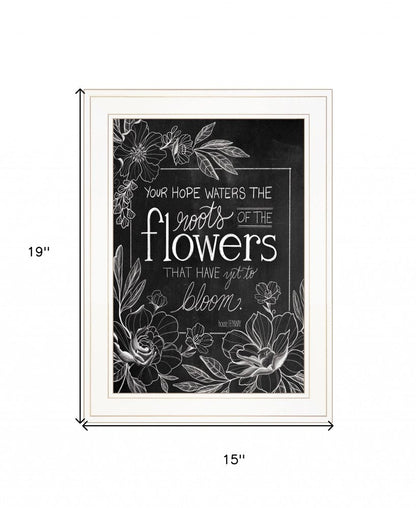 Yet to Bloom 3 White Framed Print Wall Art HomeRoots