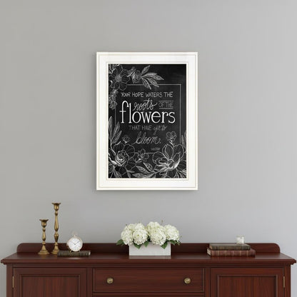 Yet to Bloom 3 White Framed Print Wall Art HomeRoots