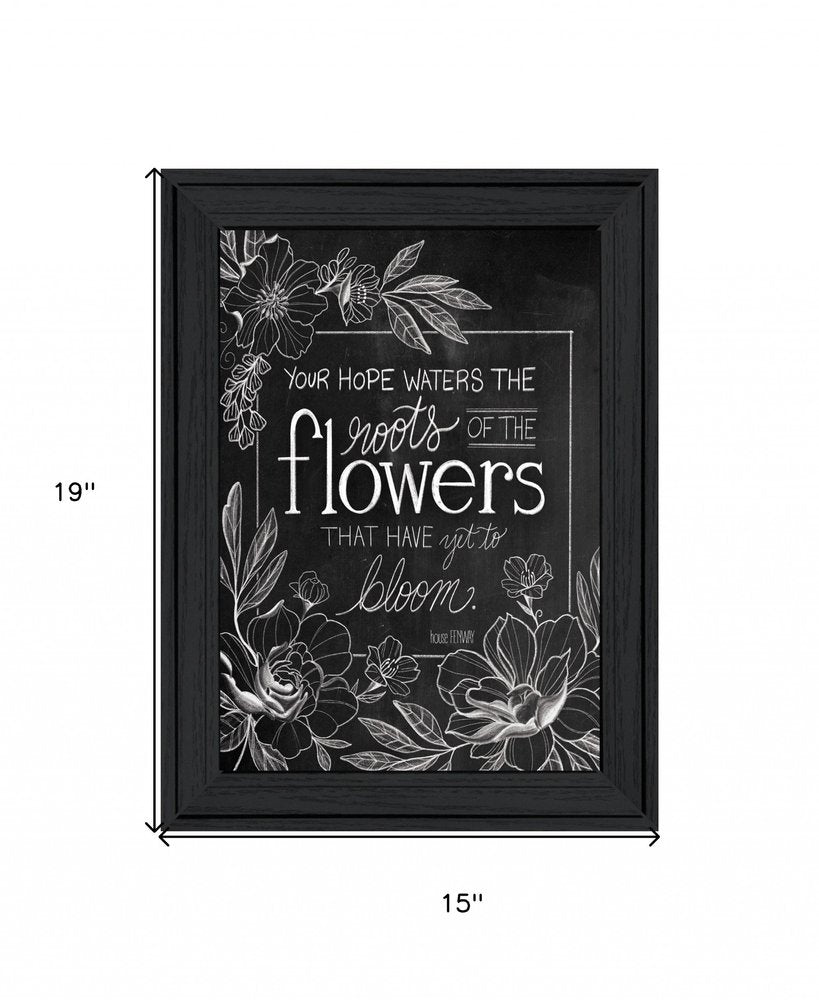 Yet to Bloom 4 Black Framed Print Wall Art HomeRoots