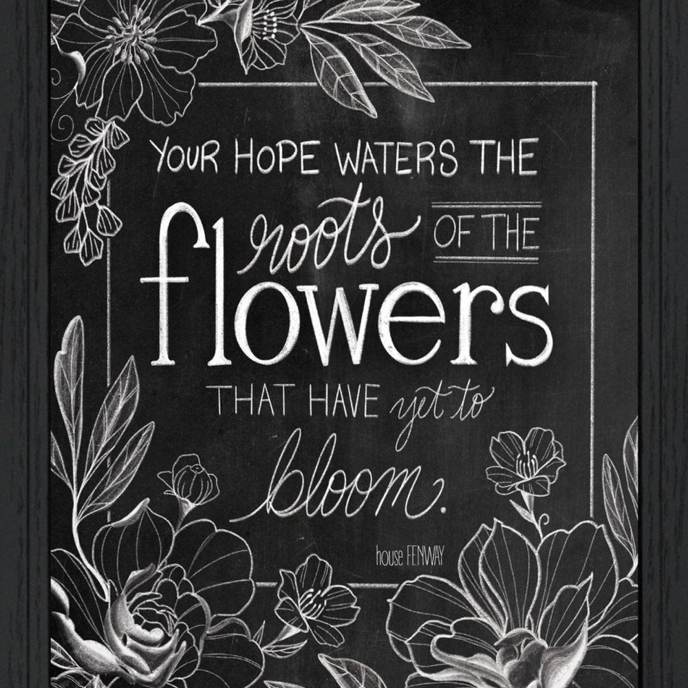 Yet to Bloom 4 Black Framed Print Wall Art HomeRoots