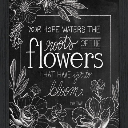 Yet to Bloom 4 Black Framed Print Wall Art HomeRoots