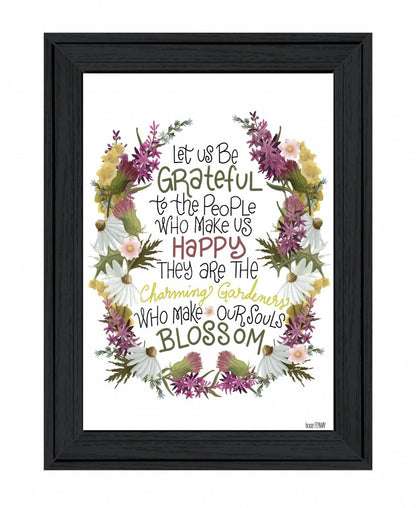 Charming Garden 3 White Framed Print Wall Art HomeRoots
