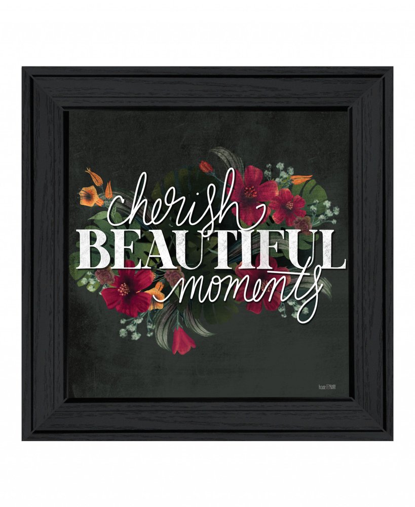 Cherish the Moments 3 Black Framed Print Wall Art HomeRoots