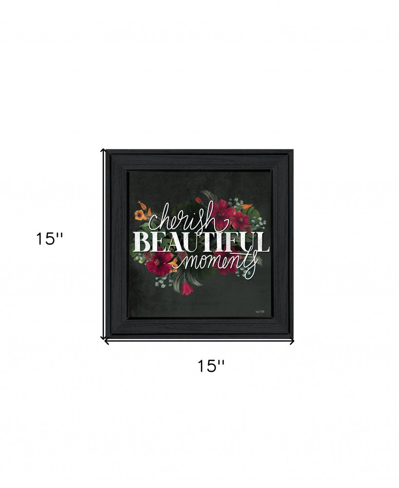 Cherish the Moments 3 Black Framed Print Wall Art HomeRoots