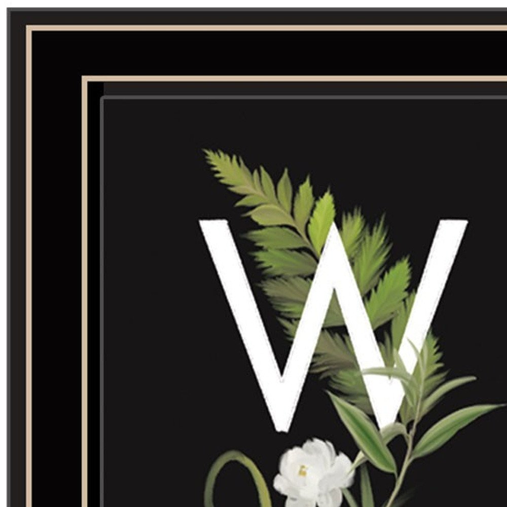 Welcome Sign I 3 Black Framed Print Wall Art — view 3