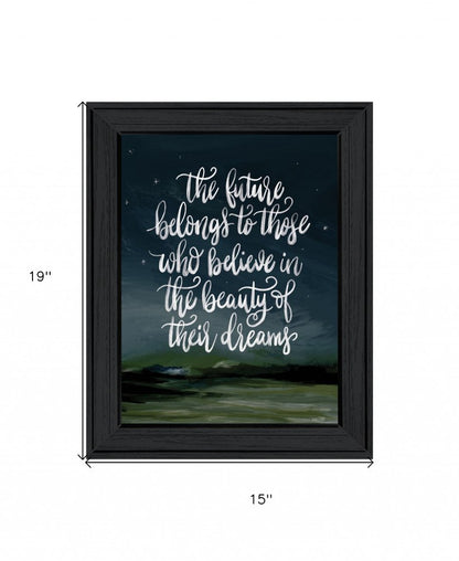 Beauty of Your Dreams 2 Black Framed Print Wall Art HomeRoots