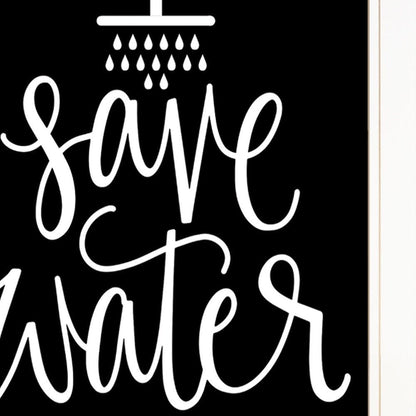 Shower Together 1 White Framed Print Wall Art HomeRoots