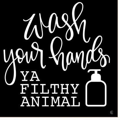 Wash Your Hands 1 White Framed Print Bathroom Wall Art HomeRoots