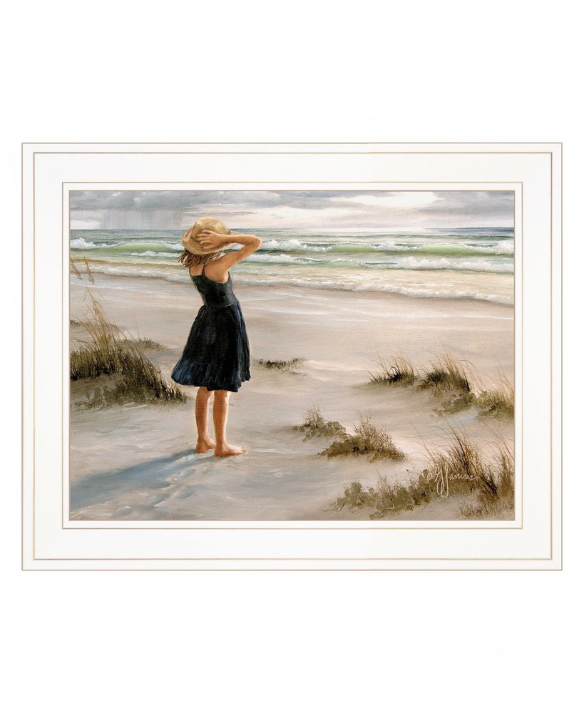 Black Dress 1 White Framed Print Wall Art HomeRoots