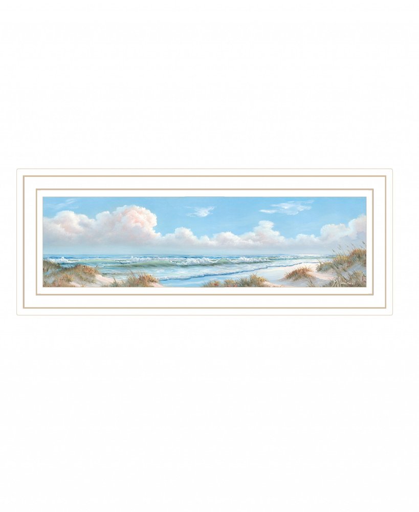 Seascape I 1 White Framed Print Wall Art HomeRoots