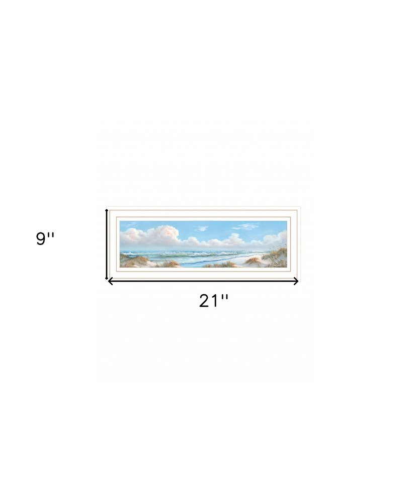 Seascape I 1 White Framed Print Wall Art HomeRoots