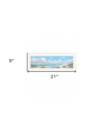 Seascape I 1 White Framed Print Wall Art HomeRoots