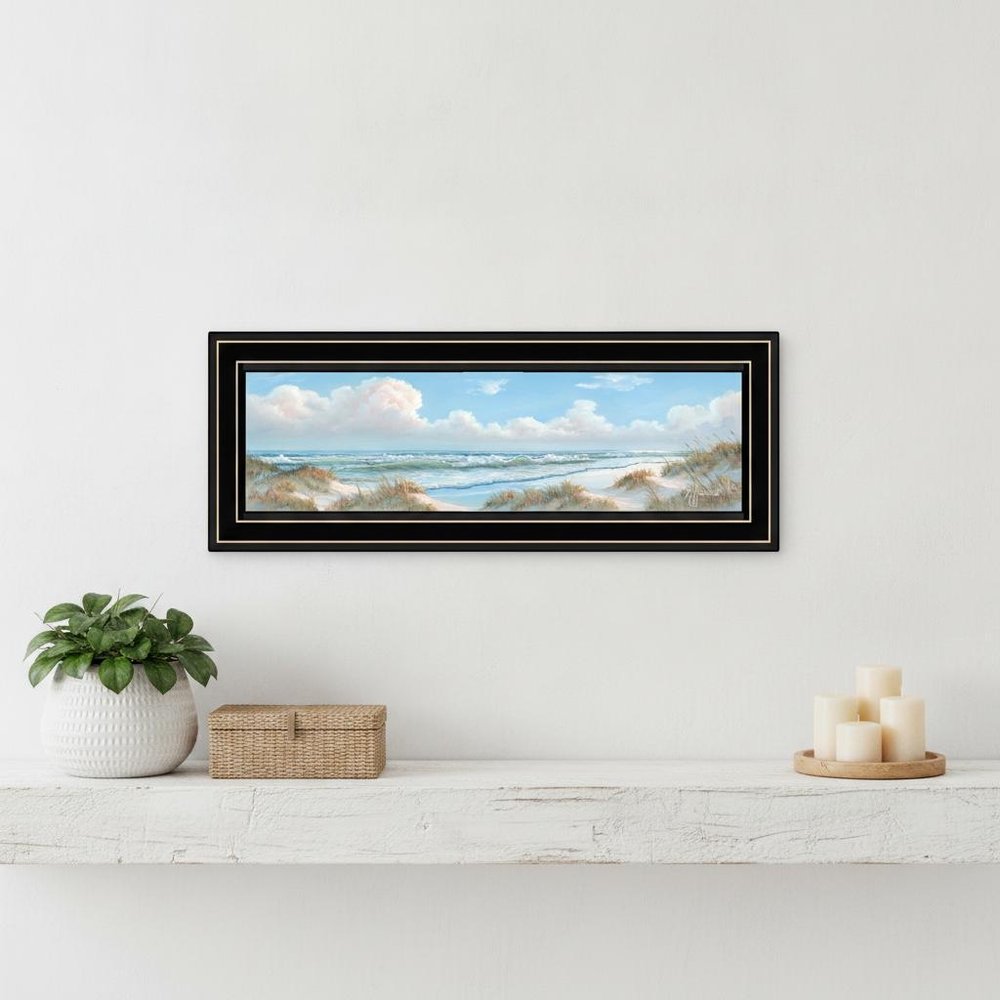 Seascape I 2 Black Framed Print Wall Art HomeRoots