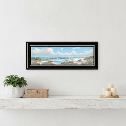 Seascape I 2 Black Framed Print Wall Art HomeRoots