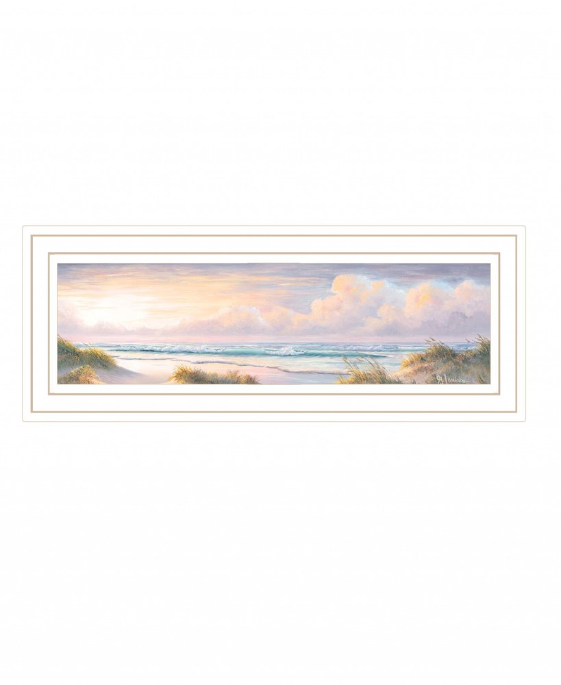 Seascape II 2 White Framed Print Wall Art HomeRoots