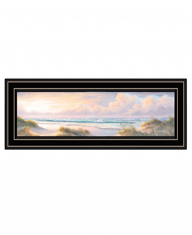 Seascape II 3 Black Framed Print Wall Art HomeRoots