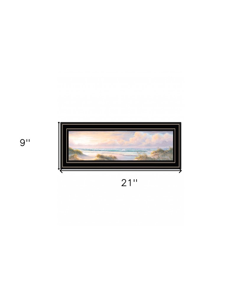 Seascape II 3 Black Framed Print Wall Art HomeRoots
