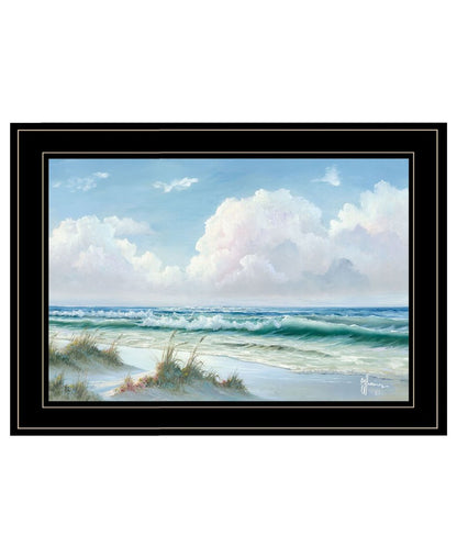 Beach 7 White Framed Print Wall Art HomeRoots