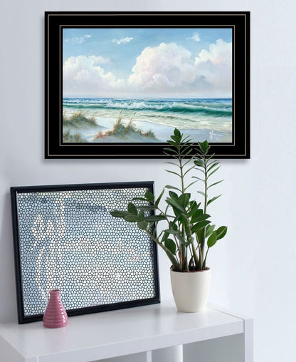 Beach 7 White Framed Print Wall Art HomeRoots