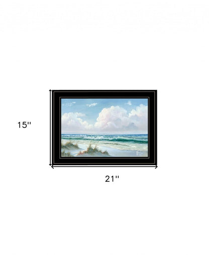 Beach 7 White Framed Print Wall Art HomeRoots