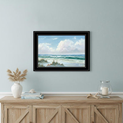 Beach 7 White Framed Print Wall Art HomeRoots