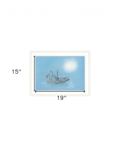 Misty Morning 1 White Framed Print Wall Art HomeRoots